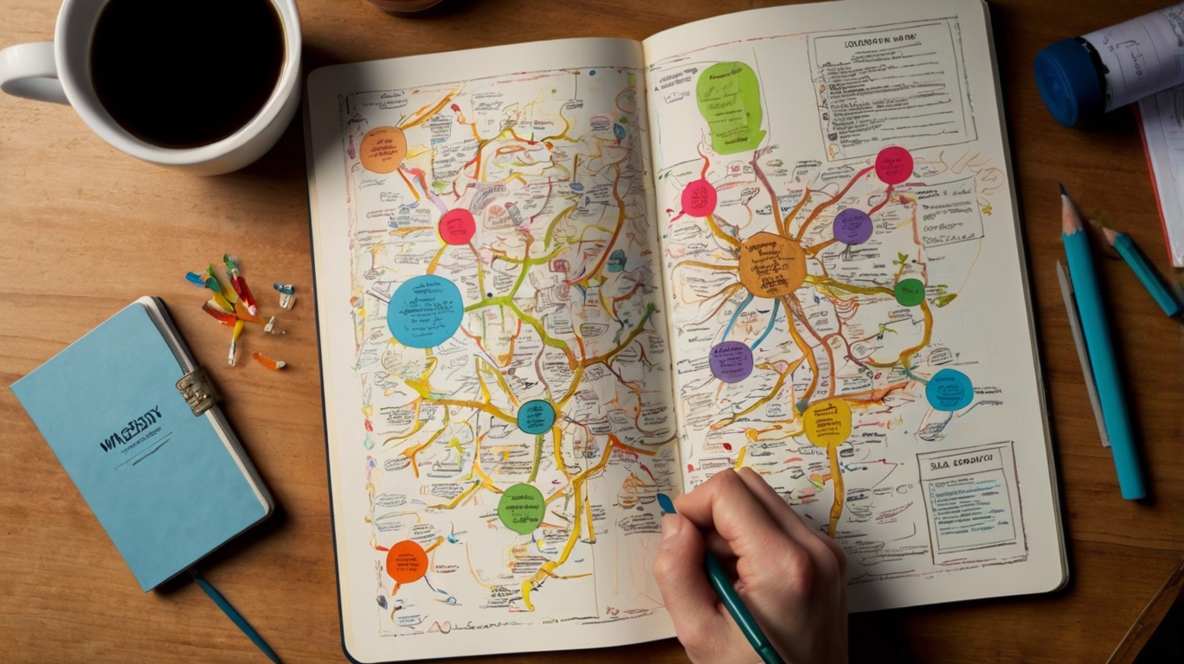 KPSS zihin haritası örneği ve görsel öğrenme teknikleri